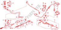 HAUPTKUPPLUNGSZYLINDER (RH) für Honda JAZZ 1.4S 5 Türen 5 gang-Schaltgetriebe 2002