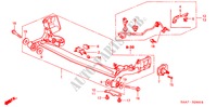 HINTERRADACHSE für Honda JAZZ 1.4S 5 Türen 5 gang-Schaltgetriebe 2002