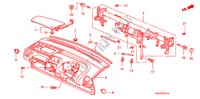 INSTRUMENTENBRETT(RH) für Honda JAZZ 1.4S 5 Türen 5 gang-Schaltgetriebe 2002