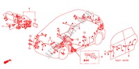 KABELBAUM(LH) für Honda JAZZ 1.4ES 5 Türen 5 gang-Schaltgetriebe 2003