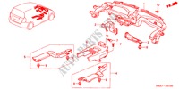 KANAL(LH) für Honda JAZZ 1.4ES 5 Türen 5 gang-Schaltgetriebe 2003