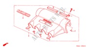 MOTORABDECKUNG für Honda JAZZ 1.4SE 5 Türen 5 gang-Schaltgetriebe 2003