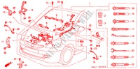 MOTORKABELBAUM(LH) für Honda JAZZ 1.4LS 5 Türen 5 gang-Schaltgetriebe 2002