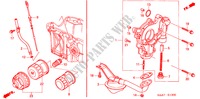 OELPUMPE/OELSIEB für Honda JAZZ 1.4ES 5 Türen 5 gang-Schaltgetriebe 2002