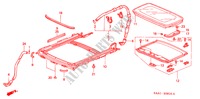 SCHIEBEDACH für Honda JAZZ 1.4SES 5 Türen 5 gang-Schaltgetriebe 2003