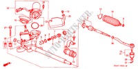 SERVOLENKGETRIEBE(EPS) (RH) für Honda JAZZ 1.4SE 5 Türen vollautomatische 2002