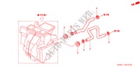 WASSERSCHLAUCH(RH) für Honda JAZZ 1.4SES 5 Türen 5 gang-Schaltgetriebe 2002