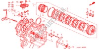 ANLASSERKUPPLUNG für Honda JAZZ 1.4 SE 5 Türen vollautomatische 2005