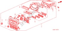 AUTORADIO(VISTEON) (1) für Honda JAZZ 1.2 LS 5 Türen 5 gang-Schaltgetriebe 2004