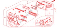 AUTORADIO(VISTEON) (5) für Honda JAZZ 1.4 SE       SPORT 5 Türen 5 gang-Schaltgetriebe 2005
