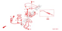 GASSENSOR(LH) für Honda JAZZ 1.2 ES 5 Türen 5 gang-Schaltgetriebe 2004