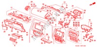INSTRUMENTENBRETT(BEIFAHRERSEITE) (RH) für Honda JAZZ 1.4 SE 5 Türen vollautomatische 2004