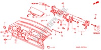 INSTRUMENTENBRETT(LH) für Honda JAZZ 1.2 LS 5 Türen 5 gang-Schaltgetriebe 2004