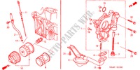 OELPUMPE/OELSIEB für Honda JAZZ 1.2 LS 5 Türen 5 gang-Schaltgetriebe 2004