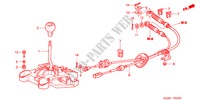 SCHALTHEBEL für Honda JAZZ 1.2 LS 5 Türen 5 gang-Schaltgetriebe 2004