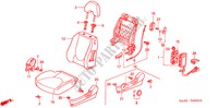 VORDERSITZ(L.) für Honda JAZZ 1.2 LS 5 Türen 5 gang-Schaltgetriebe 2004