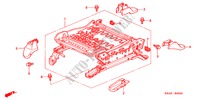 VORNE SITZKOMPONENTEN (R.) (1) für Honda JAZZ 1.2 LS 5 Türen 5 gang-Schaltgetriebe 2004