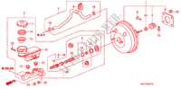 HAUPTBREMSZYLINDER/ MASTER POWER(2) für Honda JAZZ 1.4 ES 5 Türen 5 gang-Schaltgetriebe 2006