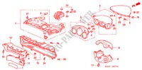 INSTRUMENTENBRETT(FAHRERSEITE) (LH) für Honda JAZZ 1.2 LS 5 Türen 5 gang-Schaltgetriebe 2007