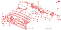 INSTRUMENTENBRETT(LH) für Honda JAZZ S4ES 5 Türen vollautomatische 2006