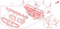 KLIMAANLAGE, AUTOMATISCH REGLER(RH) für Honda JAZZ 1.4 SES 5 Türen vollautomatische 2006