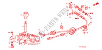SCHALTHEBEL für Honda JAZZ 1.2 LS 5 Türen 5 gang-Schaltgetriebe 2007