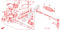 SERVOLENKGETRIEBE(EPS) (RH) für Honda JAZZ 1.4 SE 5 Türen vollautomatische 2007