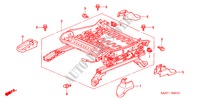 VORNE SITZKOMPONENTEN (L.) (1) für Honda JAZZ 1.3 LS 5 Türen 5 gang-Schaltgetriebe 2007