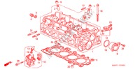 ZYLINDERKOPF(VTEC) für Honda JAZZ 1.5 ES 5 Türen 5 gang-Schaltgetriebe 2006