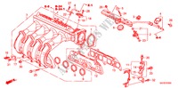 ANSAUGKRUEMMER(1) für Honda JAZZ 1.5 LS 5 Türen 5 gang-Schaltgetriebe 2008