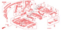 BODEN/INNENBLECHE für Honda JAZZ 1.4 LS 5 Türen 5 gang-Schaltgetriebe 2008
