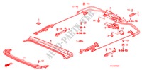 DACHGLEITTEILE für Honda JAZZ 1.4 LS 5 Türen 5 gang-Schaltgetriebe 2008