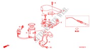 GASSENSOR(LH) für Honda JAZZ 1.2 S 5 Türen 5 gang-Schaltgetriebe 2008