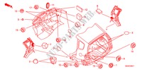 GUMMITUELLE(HINTEN) für Honda JAZZ 1.4 ES 5 Türen 5 gang-Schaltgetriebe 2008