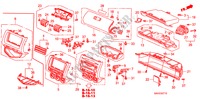 INSTRUMENTENBRETT(BEIFAHRERSEITE) (LH) für Honda JAZZ 1.3 LS 5 Türen vollautomatische 2008