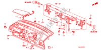 INSTRUMENTENBRETT(RH) für Honda JAZZ 1.4 SE 5 Türen vollautomatische 2008