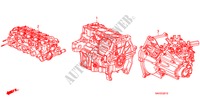 MOTOREINHEIT/GETRIEBE KOMPL. für Honda JAZZ 1.2 LS 5 Türen 5 gang-Schaltgetriebe 2008