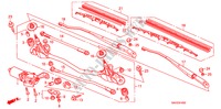SCHEIBENWISCHER, VORNE(LH) für Honda JAZZ 1.4 LS 5 Türen 5 gang-Schaltgetriebe 2008