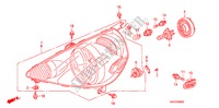 SCHEINWERFER(1) für Honda JAZZ 1.2 S-N 5 Türen 5 gang-Schaltgetriebe 2008