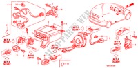 SRS EINHEIT(RH) für Honda JAZZ 1.4 SES 5 Türen 5 gang-Schaltgetriebe 2008