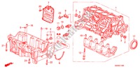 ZYLINDERBLOCK/OELWANNE für Honda JAZZ 1.4 LS 5 Türen 5 gang-Schaltgetriebe 2008