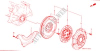 KUPPLUNG für Honda PRELUDE EX 2 Türen 5 gang-Schaltgetriebe 1984