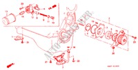 OELPUMPE/OELFILTER für Honda PRELUDE EX 2 Türen 4 gang automatikgetriebe 1984