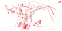 GASPEDAL für Honda CIVIC SHUTTLE DX 5 Türen 5 gang-Schaltgetriebe 1985