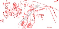GASPEDAL für Honda INTEGRA EX16 5 Türen 5 gang-Schaltgetriebe 1987