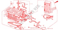 HEIZUNGSEINHEIT für Honda INTEGRA EX16 5 Türen 5 gang-Schaltgetriebe 1987