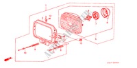 SCHEINWERFER für Honda INTEGRA EX16 5 Türen 5 gang-Schaltgetriebe 1987