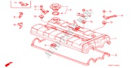 ZYLINDERKOPFDECKEL (PGM FI) für Honda INTEGRA EX16 5 Türen 5 gang-Schaltgetriebe 1987