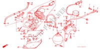 AKKUMULATOR(A.L.B.) für Honda LEGEND V6 2.7I 4 Türen 5 gang-Schaltgetriebe 1988