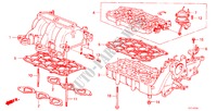 ANSAUGKRUEMMER('88) für Honda LEGEND V6 2.7I 4 Türen 5 gang-Schaltgetriebe 1988